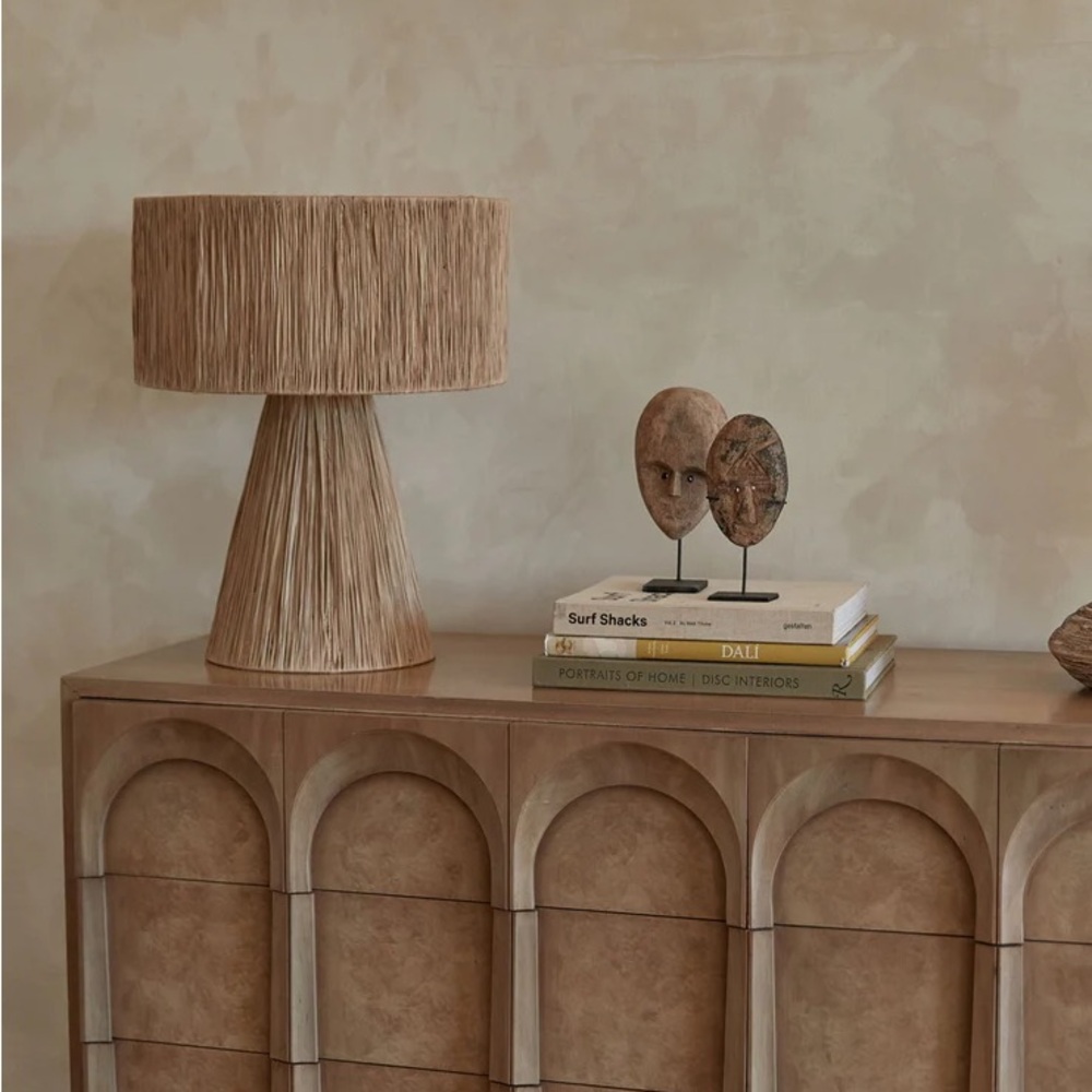 Rattan Table Lamp